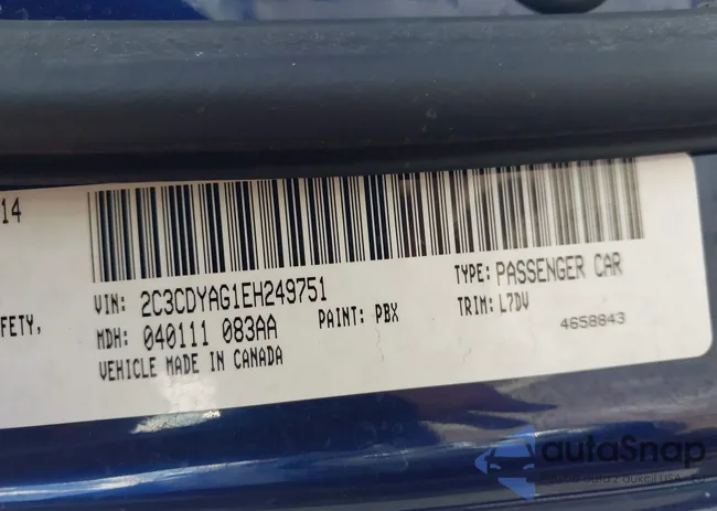 2C3CDYAG1EH249751: 42425840