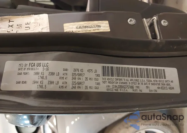 1C4NJDBB0GD757086: 42425870