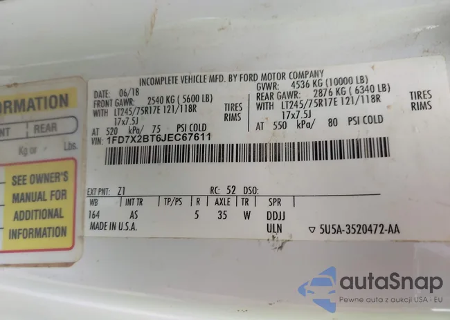 1FD7X2BT6JEC67611: 42426062