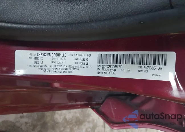 1C3CCCAB7FN595712: 42425599