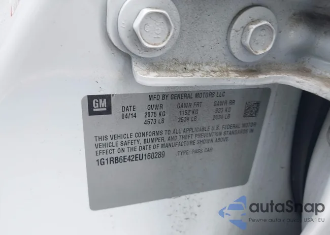 1G1RB6E42EU160289: 42425605