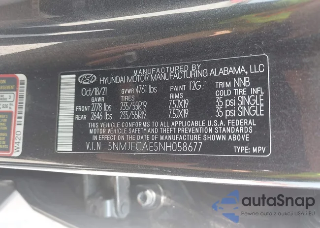 5NMJECAE5NH058677: 42425783