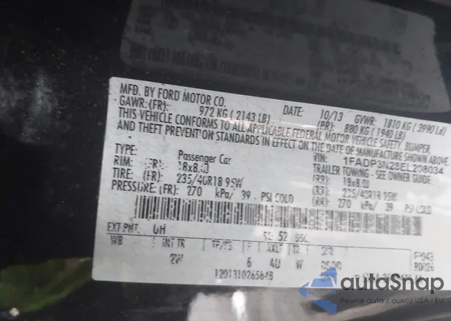 1FADP3N28EL208034: 42426943