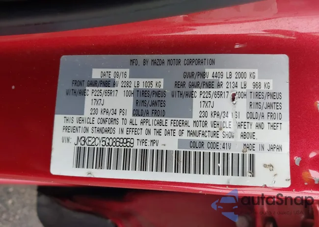 JM3KE2CY5G0869959: 42426946