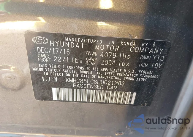 KMHC85LC8HU021283: 42427287