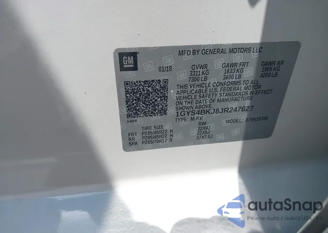 1GYS4BKJ8JR247627: 42428049