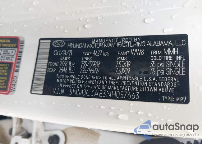 5NMJC3AE3NH057663: 42428386