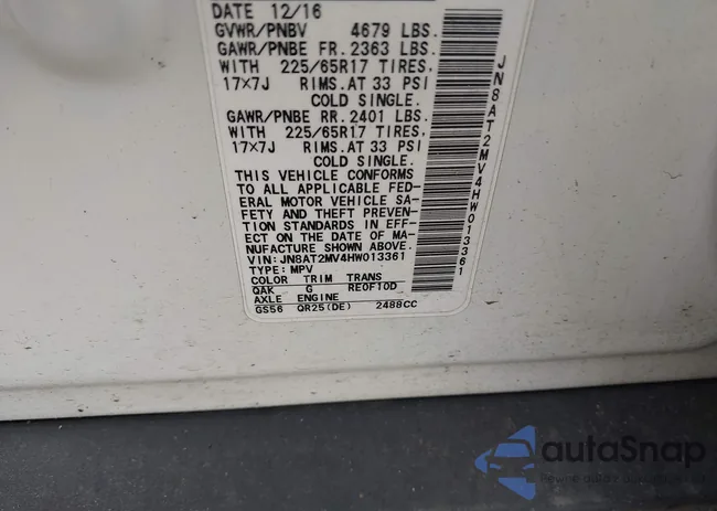 JN8AT2MV4HW013361: 42427551