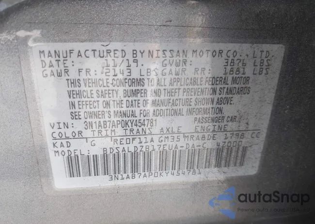 3N1AB7AP0KY454781: 42429080