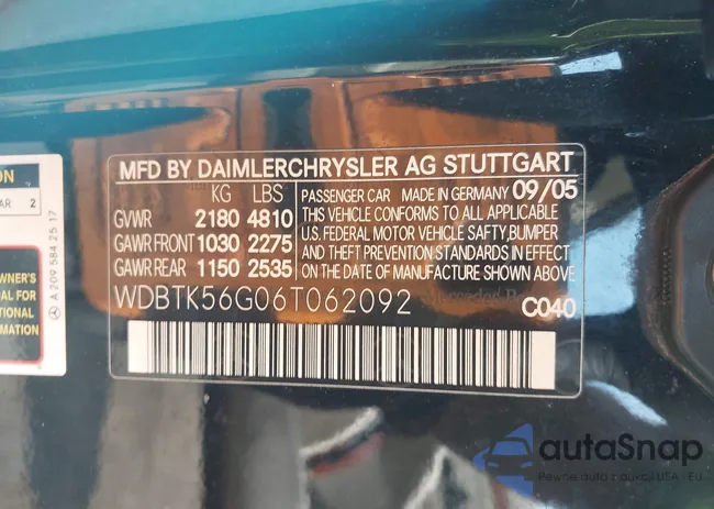 WDBTK56G06T062092: 42429248