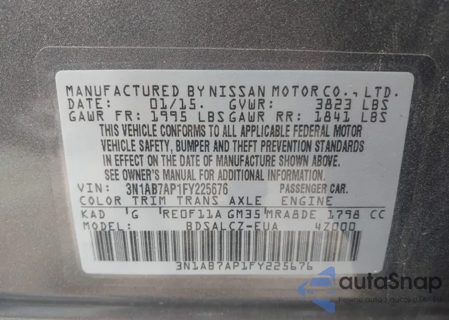 3N1AB7AP1FY225676: 42428534