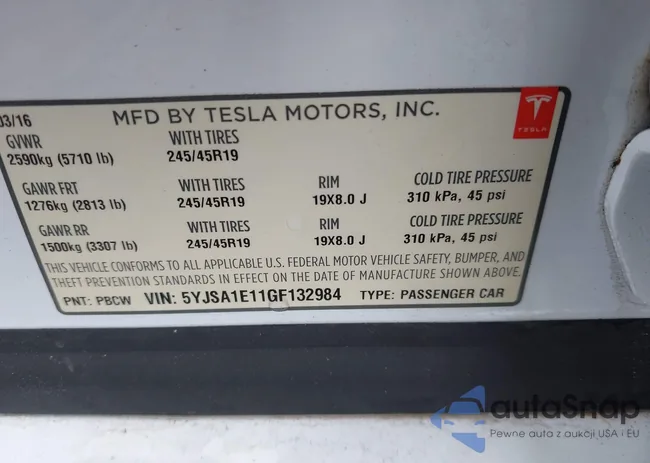 5YJSA1E11GF132984: 42428634