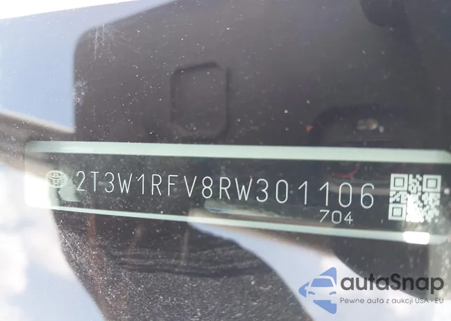 2T3W1RFV8RW301106: 42428799