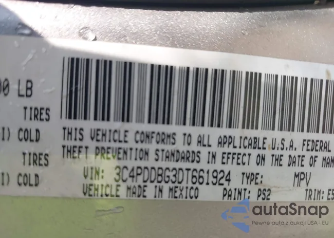 3C4PDDBG3DT661924: 42430211