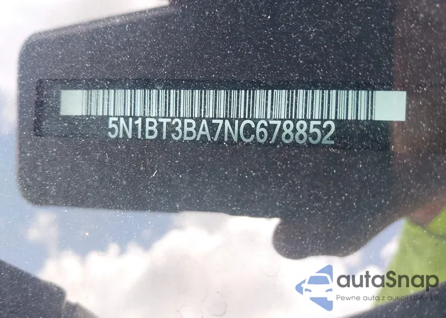 5N1BT3BA7NC678852: 42430322