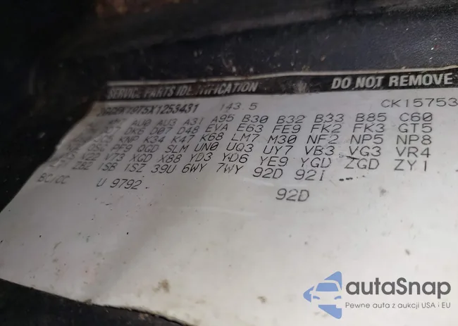 2GCEK19T5X1253431: 42429643