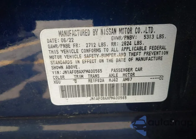 JN1AF0BAXPM400565: 42429739