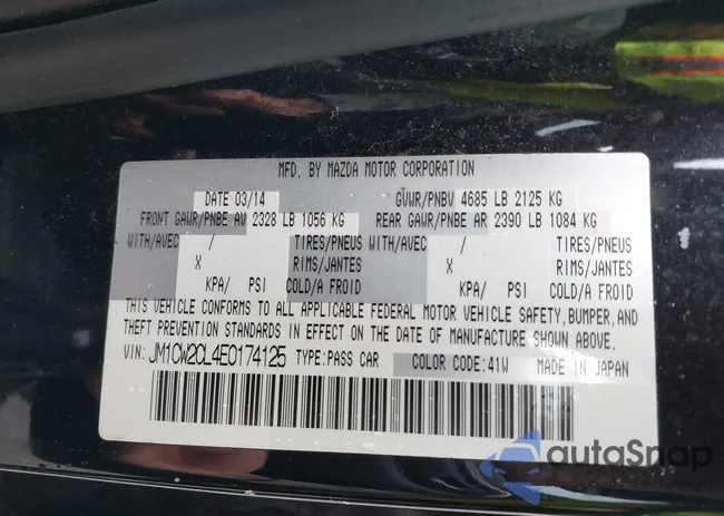 JM1CW2CL4E0174125: 42430883