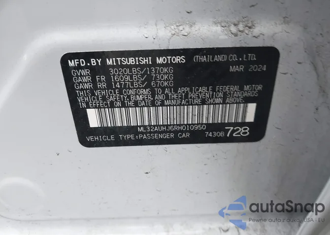 ML32AUHJ6RH010950: 42431110