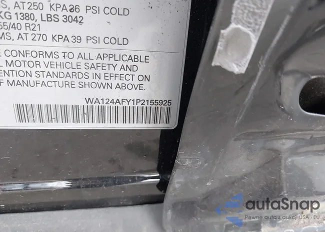 WA124AFY1P2155925: 42431142