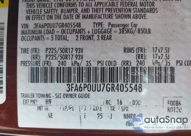 3FA6P0UU7GR405548: 42431290