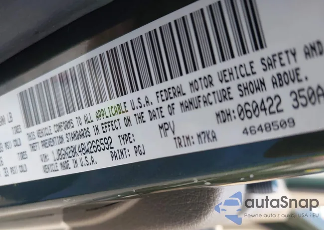 1J8GN28K48W266592: 42430458