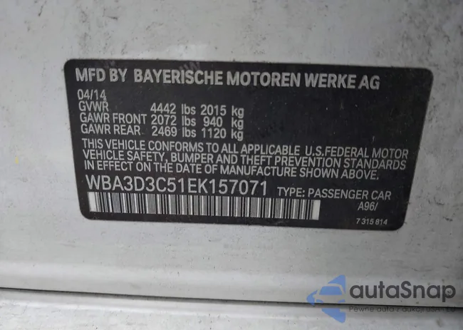 WBA3D3C51EK157071: 42431879