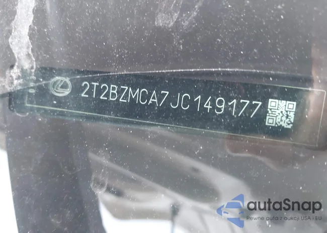 2T2BZMCA7JC149177: 42433257
