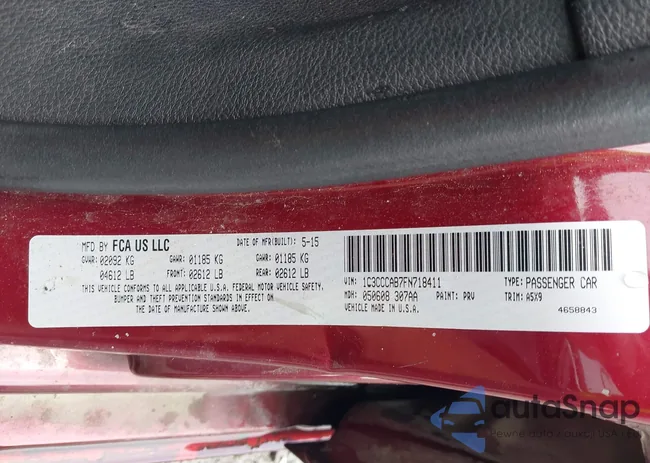 1C3CCCAB7FN718411: 42434298