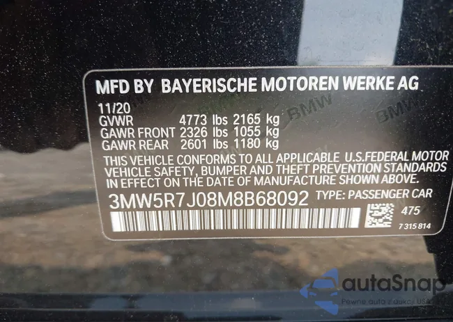 3MW5R7J08M8B68092: 42433777