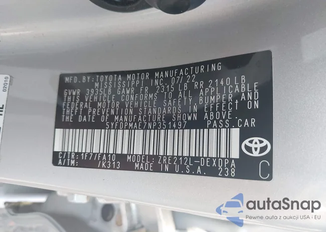 5YFDPMAE7NP351497: 42434883