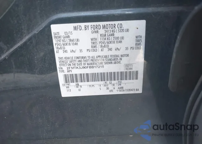 2FMTK3J90FBB17215: 42434970