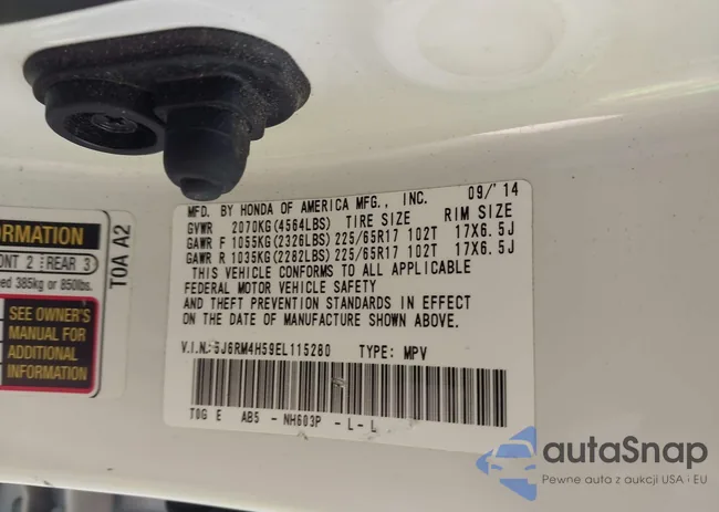 5J6RM4H59EL115280: 42435277