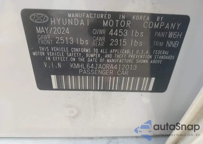 KMHL64JA0RA412013: 42435996