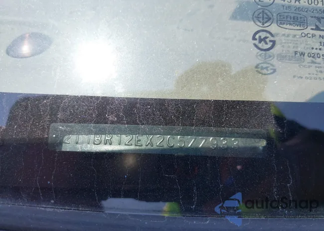 2T1BR12EX2C577933: 42436042