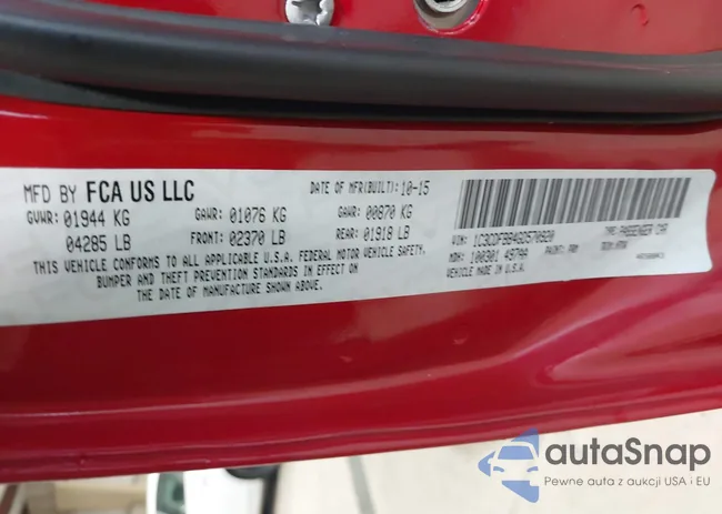 1C3CDFBB4GD570920: 42436191