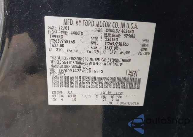 1FMNU42F42EB46342: 42435566