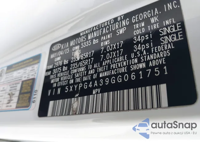 5XYPG4A39GG061751: 42435741