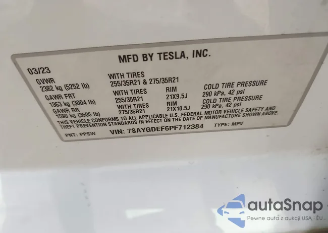 7SAYGDEF6PF712384: 42435746