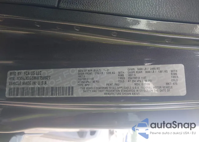 1C4HJXEG6MW758927: 42436882