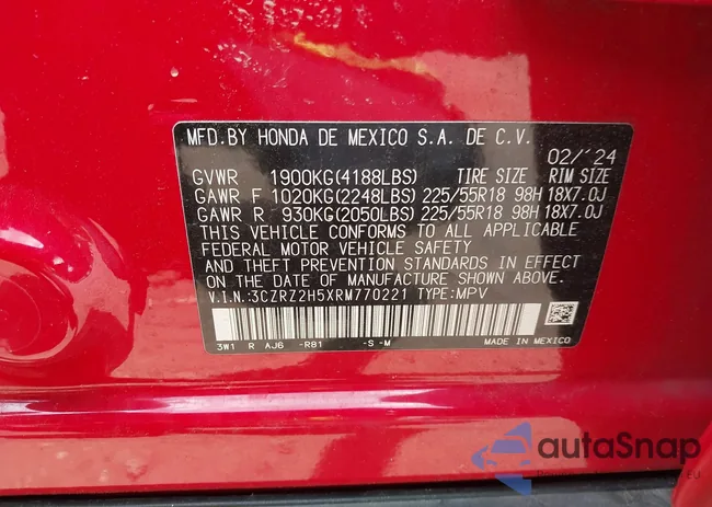 3CZRZ2H5XRM770221: 42436990