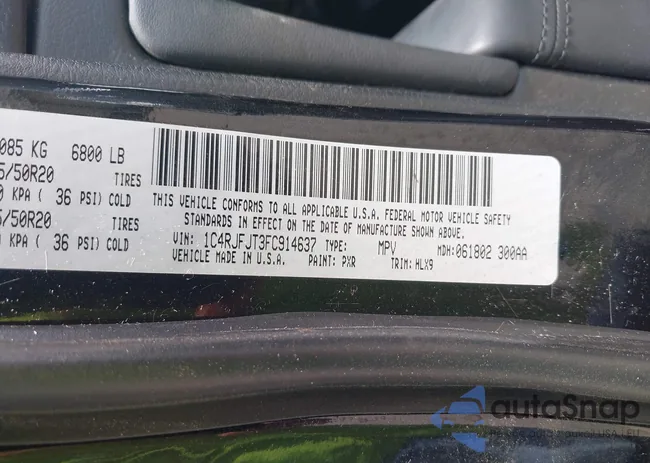 1C4RJFJT3FC914637: 42436992