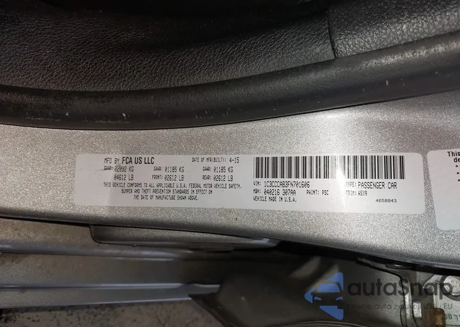 1C3CCCAB3FN701606: 42436373