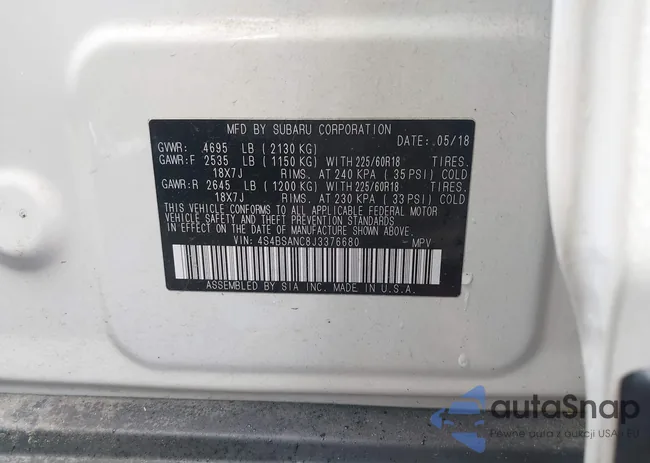 4S4BSANC8J3376680: 42436487