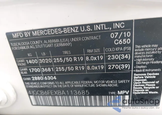 4JGCB6FEXBA113685: 42437813