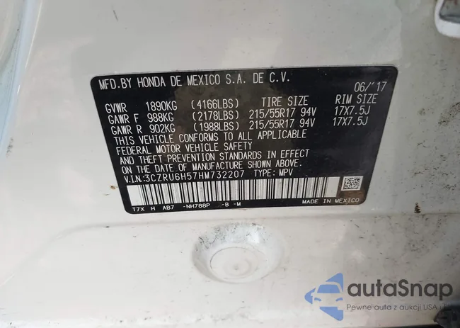 3CZRU6H57HM732207: 42437935