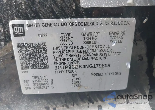 3GTP9CEK4NG179808: 42438158