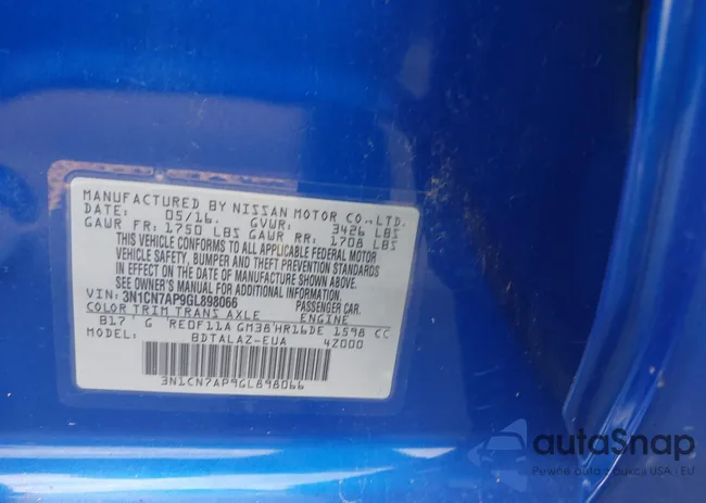 3N1CN7AP9GL898066: 42438295