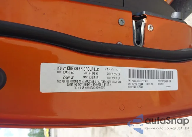 2B3CL3CG0BH552418: 42438363