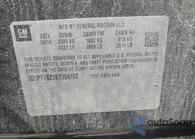 1G1P75SZ3E7394152: 42437672